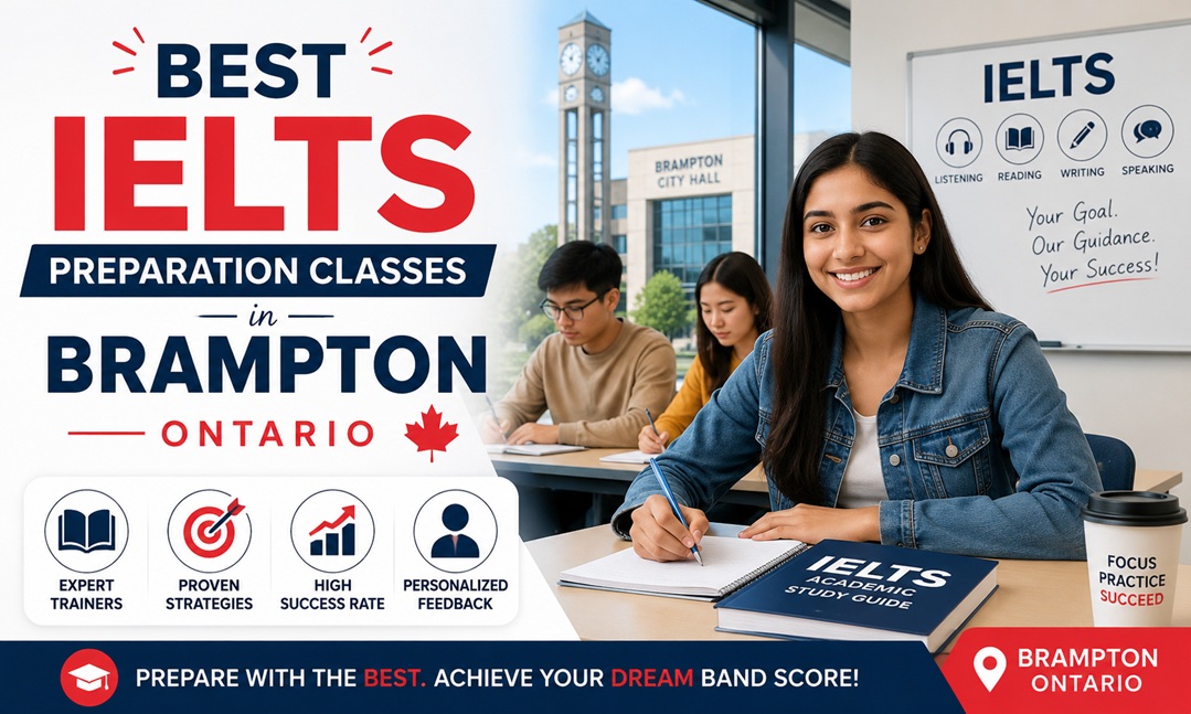 Best IELTS Preparation Classes in Brampton, Ontario: A Practical Guide
